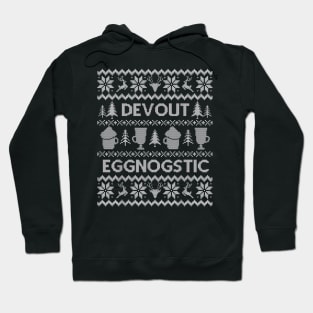 Funny Devout Eggnog - Eggnogstic - Ugly Sweater Shirt Christmas Hoodie